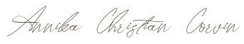 Annika Christian Corvin